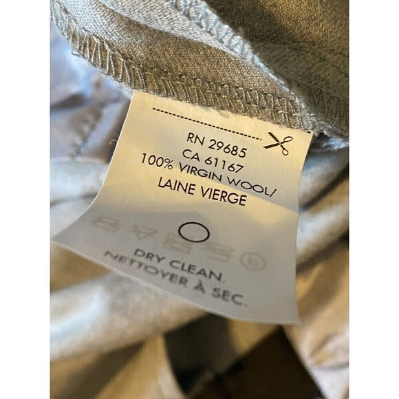 Pendleton Pants Womens Size 16 100% Virgin Wool Gray High Rise Made in USA Slack - Picture 5 of 10